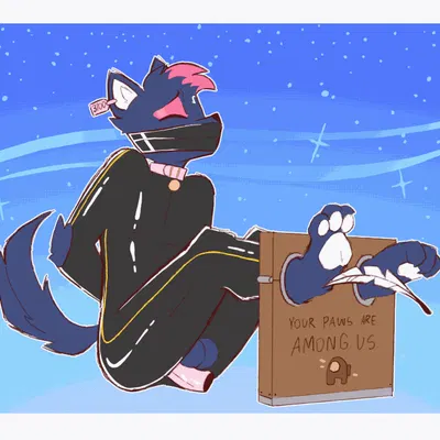 dennis (omegawolf), superomegawolf3700 created by zoul illustration