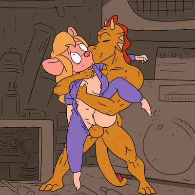 gadget hackwrench (chip 'n dale rescue rangers, disney) created by vylfgor