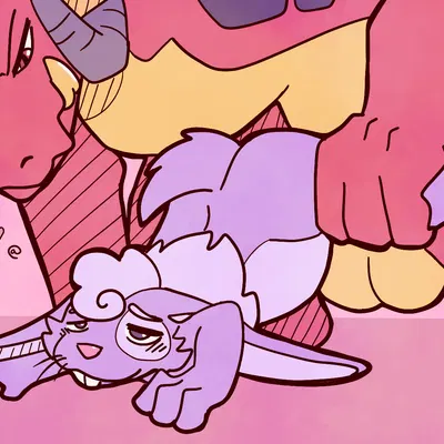 lochlynn (nasty-pink), rabbit (renny rabbit) (mythology) created by nasty-pink