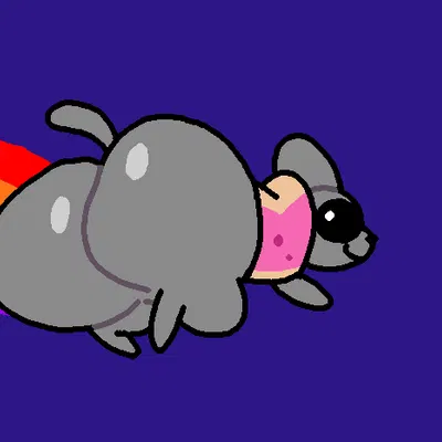 nyan cat (nyan cat (copyright)) created by superiorfox