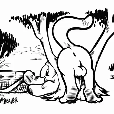 albert alligator (pogo) created by bayou beaver