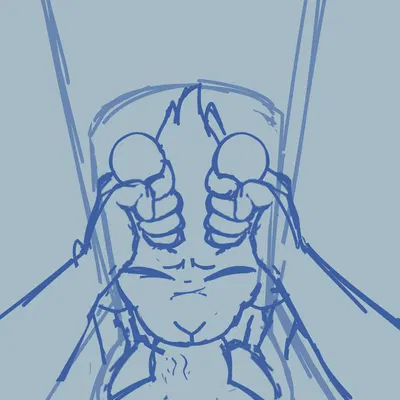 ambiguous gender, antennae (anatomy), antennae grab, anthro