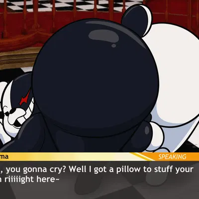 monokuma (danganronpa, spike chunsoft) created by tepigfan101