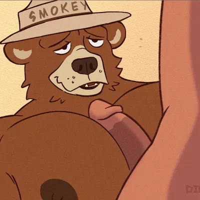smokey bear (united states forest service) created by dickarmdaryl