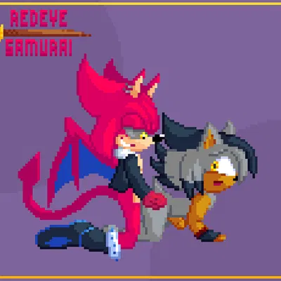 fan character (sega, sonic the hedgehog (series)) created by redeye samurai