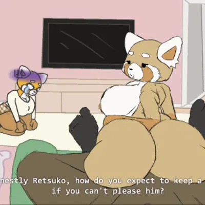 haida (aggretsuko), retsuko, retsuko's mother (aggretsuko, sanrio) created by biboioioi