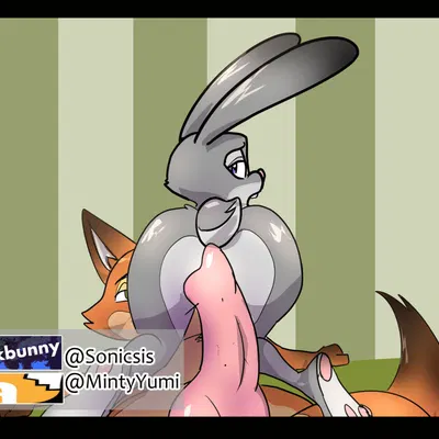 judy hopps, nick wilde (disney, zootopia) created by sonicsis