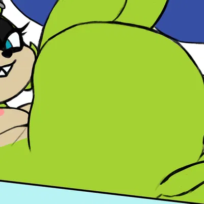 sonic the hedgehog, surge the tenrec (idw publishing, sega) created by clancyd'nasty