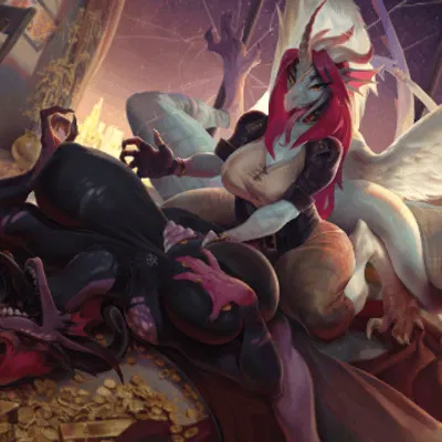 syldria, violet (femtoampere) (mythology) created by bonifasko, evenesko.d.fox