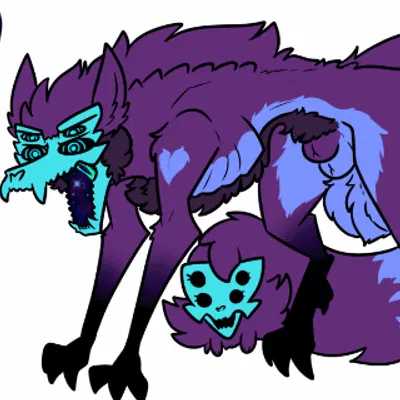 lucille snowfox, zach snowfox (plap plap get pregnant) created by redgreenfluffball