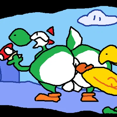 mario bros, nintendo created by superiorfox