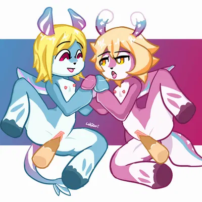 aeval (genshin impact), elphane (genshin impact) (genshin impact, mihoyo) created by luxxari