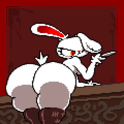 bloody bunny (2spot studio, bloody bunny (series)) created by toilet man