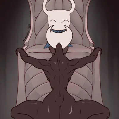 hornet (hollow knight), the knight (hollow knight) (hollow knight (franchise), team cherry) created by shredded wheat