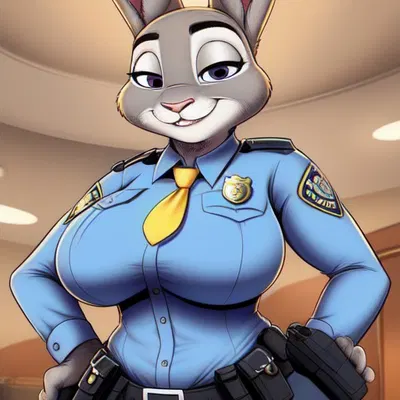 judy hopps (disney, zootopia) created by ascar
