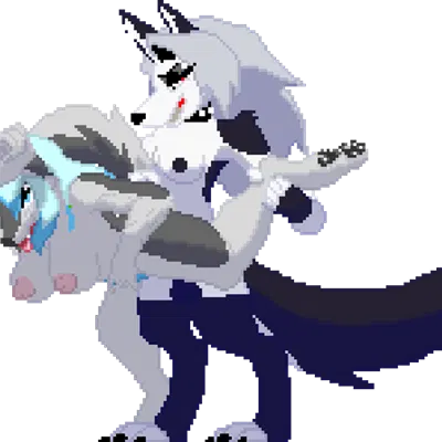 lassie lunaris, loona (helluva boss) (hellaverse, helluva boss) created by tsunamidusher