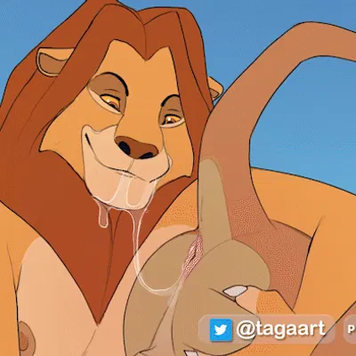 mufasa, scar (the lion king) (disney, the lion king) created by taga