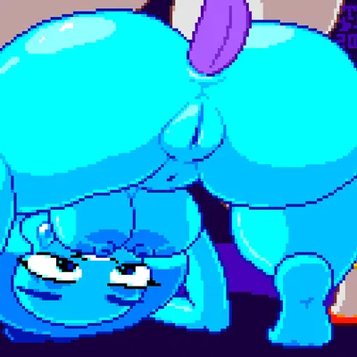 aquamarine (steven universe) (cartoon network, nintendo) created by toilet man