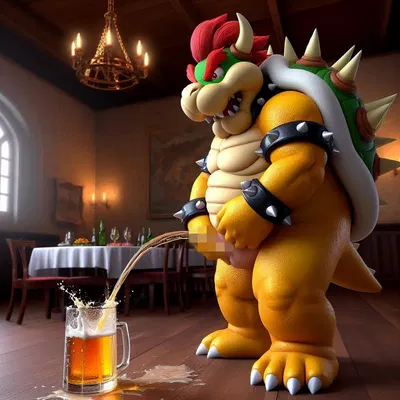 bowser (mario bros, nintendo) created by lerrmot