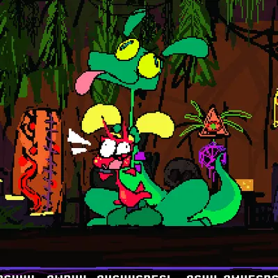 elizabeth (roksim) (lizzy eats a tree) created by roksim