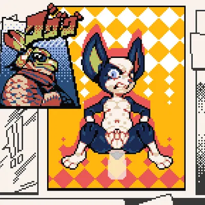 iggy (jjba), pet shop (jjba) (jojo's bizarre adventure, menacing (meme)) created by submarine screw