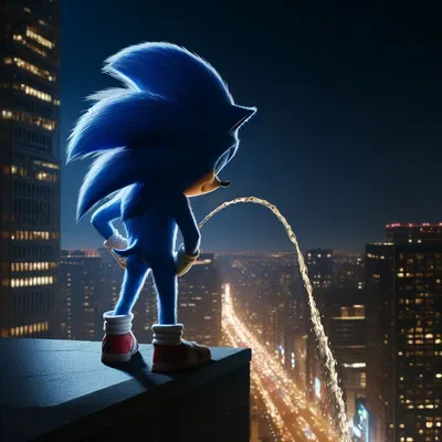 sonic the hedgehog (sonic the hedgehog (series)) created by lerrmot