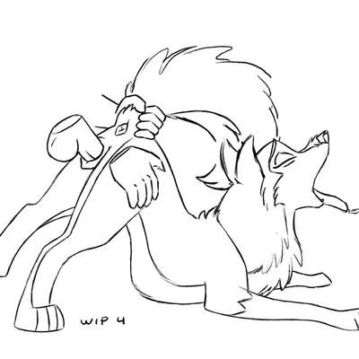 aleu (balto) (balto (series), universal studios) created by the giant hamster