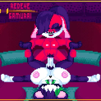 asami the cat, cream the rabbit (nintendo, sega) created by redeye samurai