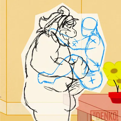 asgore dreemurr, ych (character) (undertale, undertale (series)) created by not denko