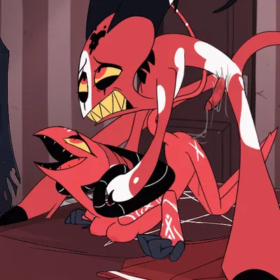 barbie wire, blitzo (helluva boss) (hellaverse, helluva boss) created by buzya, maximussolini