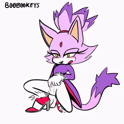 blaze the cat (sega, sonic the hedgehog (series)) created by b00b00keys