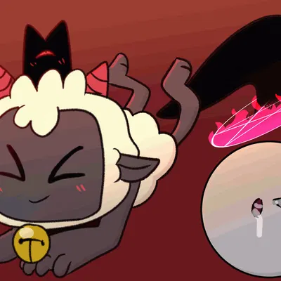 lamb (cult of the lamb) (cult of the lamb, massive monster (studio)) created by renarfy