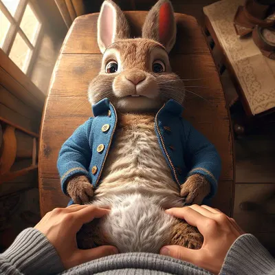 peter rabbit created by lerrmot