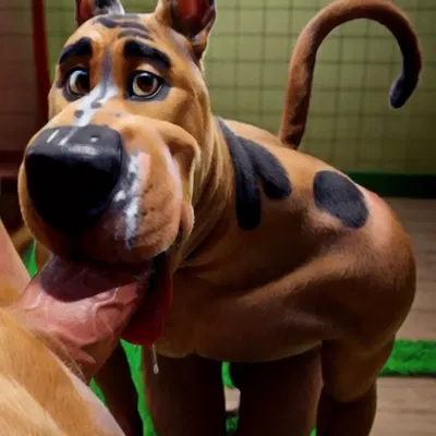 scooby-doo created by sombreru