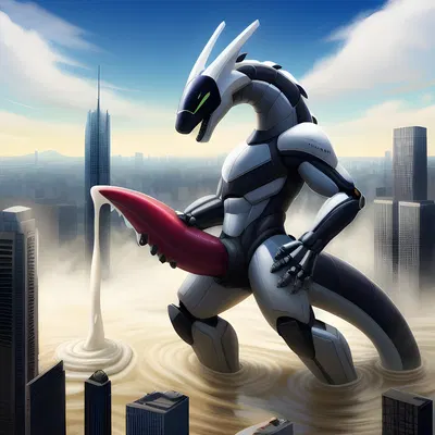 anthro, belly, big penis, black body