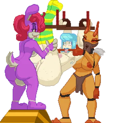 assassin bug (doggie bones), sam (doggie bones) (happy heart panic) created by doggie bones