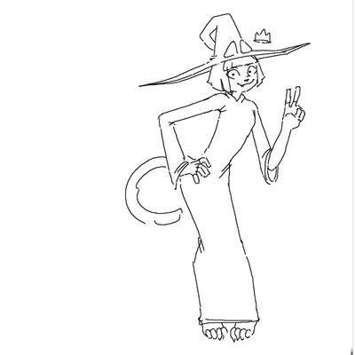 cat witch (smekbo) created by robotjoe, smekbo