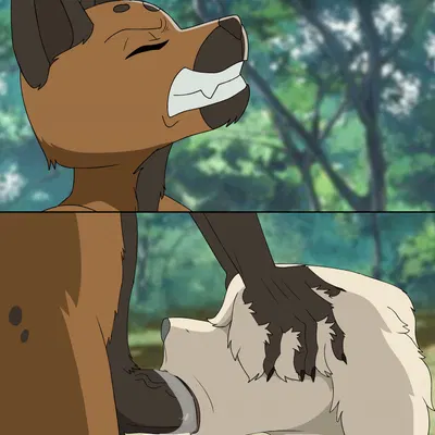 collot (beastars), miguno (beastars) (beastars) created by ai assisted, ai generated background