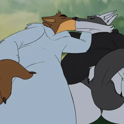 death (puss in boots), mr. wolf (the bad guys) (dreamworks, puss in boots (franchise)) created by ai assisted, ai generated background