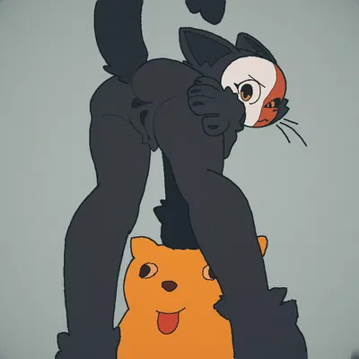 hourglass dog (ena), shepherd (ena) (ena (series), ena (web series)) created by payanuma, smekbo