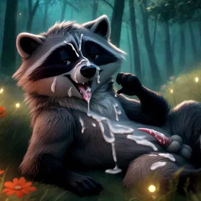 meeko (disney) (disney, pocahontas (film)) created by luckydawolf, wolf sd