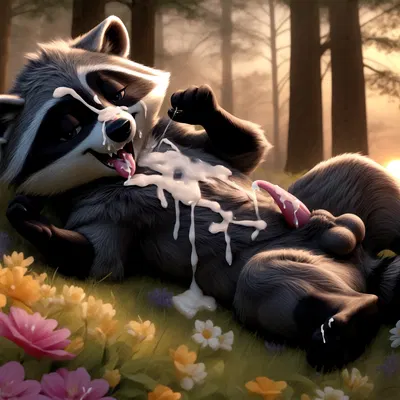 meeko (disney) (disney, pocahontas (film)) created by luckydawolf, wolf sd