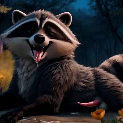 meeko (disney) (disney, pocahontas (film)) created by luckydawolf, wolf sd