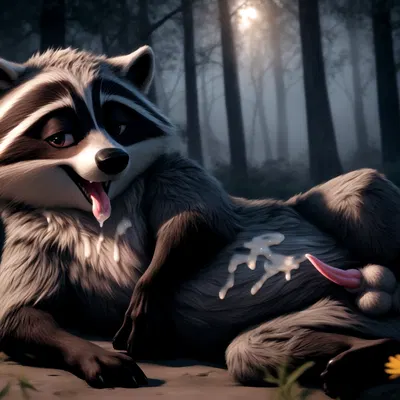 meeko (disney) (disney, pocahontas (film)) created by luckydawolf, wolf sd