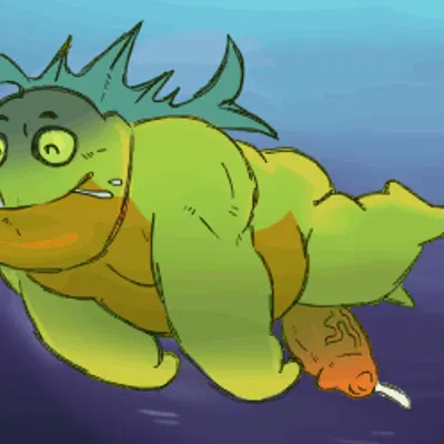 mr. piranha (the bad guys) (dreamworks, the bad guys) created by haxsmack