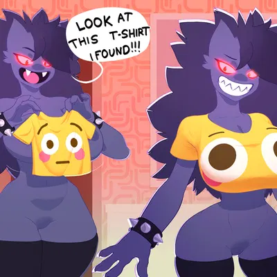 bulging smiley shirt meme, meme clothing created by girok