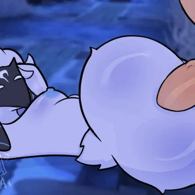 kindred (lol), lamb (lol) (league of legends, riot games) created by sopa-chan