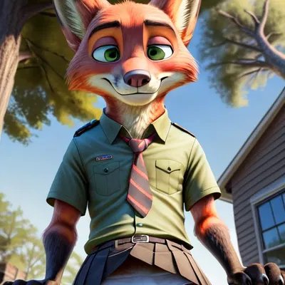 nick wilde (disney, zootopia) created by angry puppy