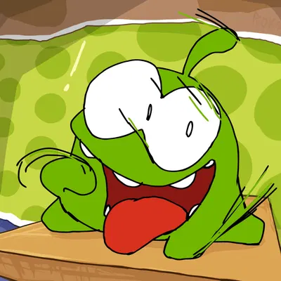 om nom (cut the rope) created by roksim