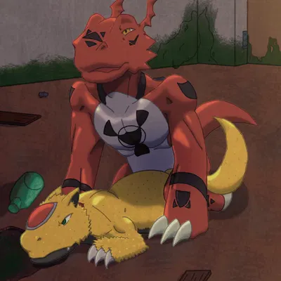 bandai namco, digimon created by ryudorubr